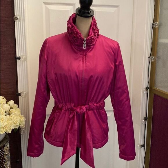 Love Moschino Jackets & Blazers - Love Moschino Fuchsia Puffer Jacket, US8